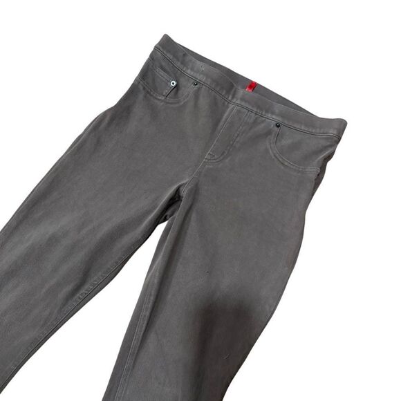 SPANX Earthy Taupe Neutral Jean-ish Jeanish Twill Shaping Legging - Picture 4 of 10